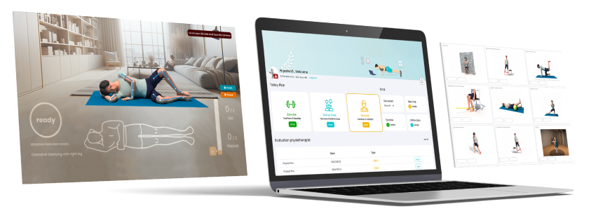 Screenshot of PivotalPT's intuitive user interface showcasing patient management features
