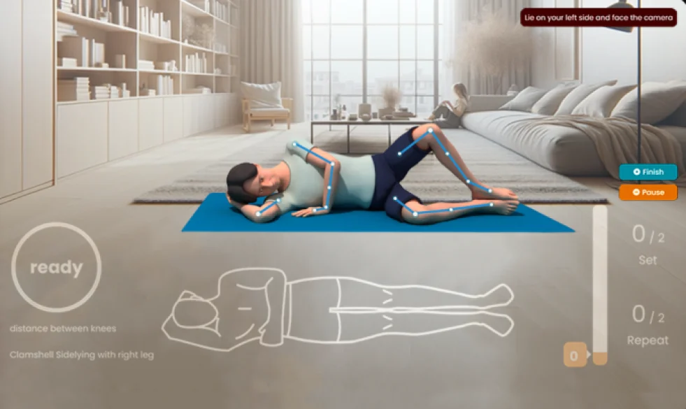 PivotalPT tracking movement with computer vision